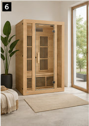 Maxxus Seattle 2-Person Low EMF FAR Infrared Sauna