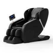 Full Body Zero Gravity Massage Chair with Deep Tissue Rollers, Foot Massage & Heat – Black