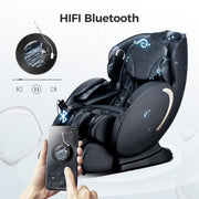 3D Zero Gravity Full Body Massage Chair with Shiatsu, Heat, Voice & App Control