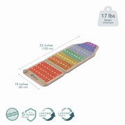 Rainbow Chakra Mat™ — PEMF, Far Infrared Heat, Red Light & Gemstone Therapy
