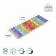 Rainbow Chakra Mat™ — PEMF, Far Infrared Heat, Red Light & Gemstone Therapy