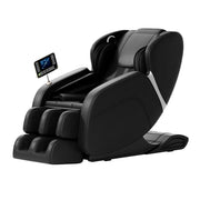 Full Body Zero Gravity Massage Chair with Deep Tissue Rollers, Foot Massage & Heat – Black