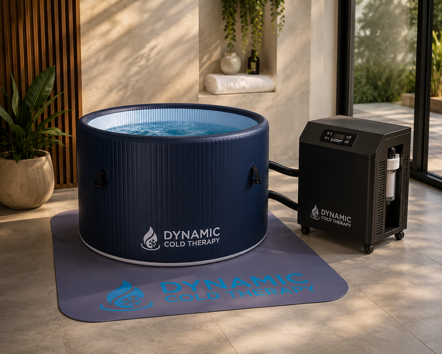 Dynamic Cold Therapy Inflatable Cold Plunge Tub | 40" Portable Ice Bath