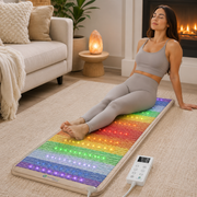 Rainbow Chakra Mat™ — PEMF, Far Infrared Heat, Red Light & Gemstone Therapy