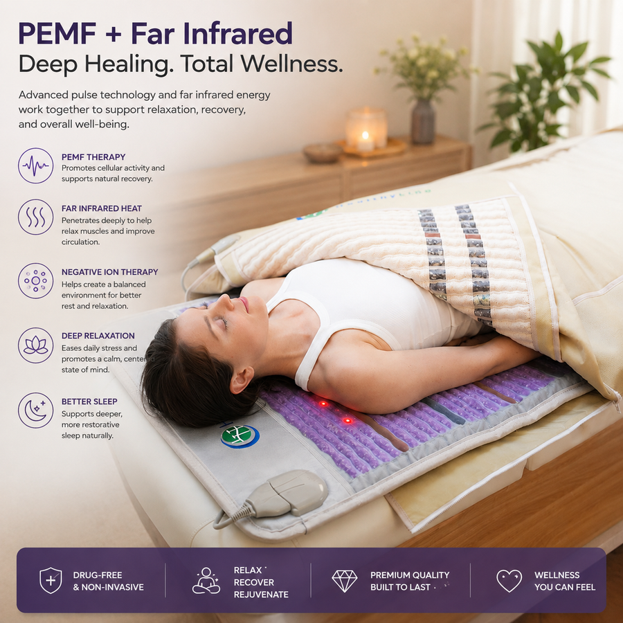 360 Wrap Set | Full-Body PEMF Platinum Series Far Infrared Sauna Blanket System