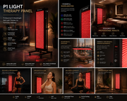 P1 Six-Wavelength Full-Body Light Therapy Panel