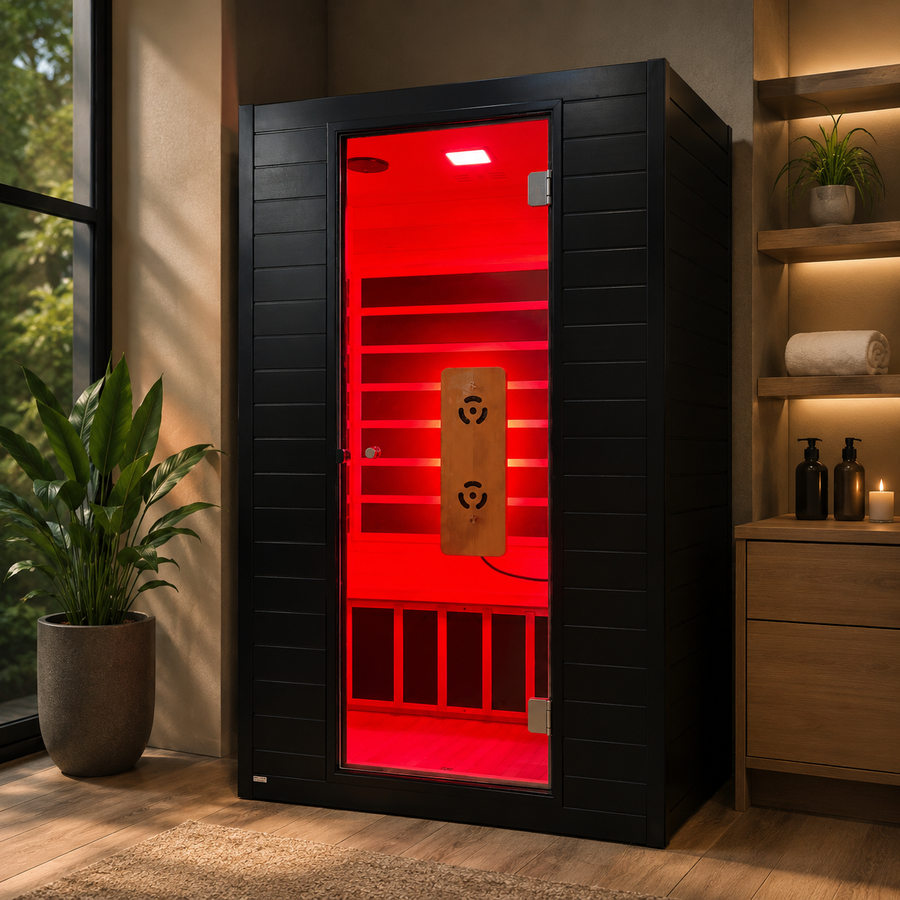 Blisspod | Malmo | All-In-One | Infrared + Red Light Therapy | Premium Sauna | Low EMF | LED Chromotherapy | 2 Person