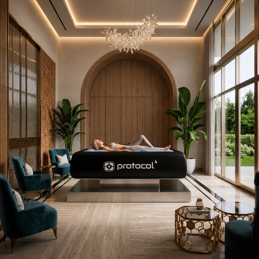 CryoCloud™ Professional Recovery Bed | Advanced Dry Cold Therapy & Float Experience
