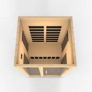 Dynamic Santiago 2-Person Low EMF FAR Infrared Sauna