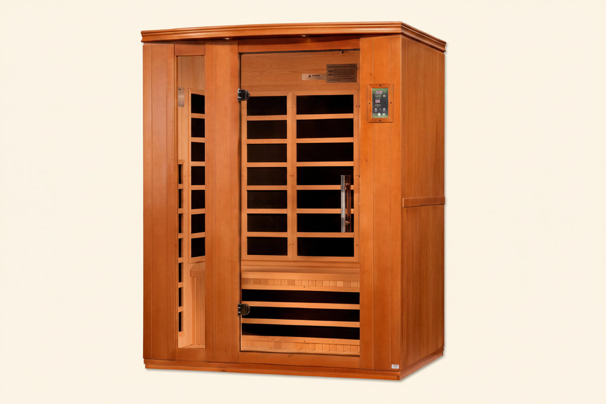 Dynamic Lugano 3-Person Low EMF FAR Infrared Sauna