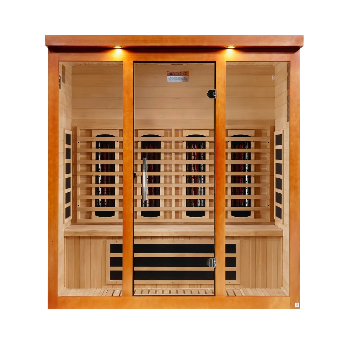 Dynamic Vila Grande 4-Person Full Spectrum Near Zero EMF Infrared Sauna