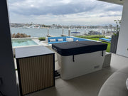 RevX Acrylic X Tub Cold Plunge with LUX High-Performance Chiller & Filtration System