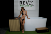 RevX Acrylic X Tub Cold Plunge with LUX High-Performance Chiller & Filtration System