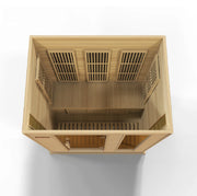 Maxxus 3-Person Low EMF FAR Infrared Sauna — Canadian Hemlock