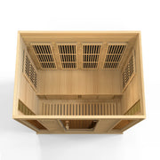Maxxus 4-Person Low EMF FAR Infrared Sauna — Canadian Hemlock