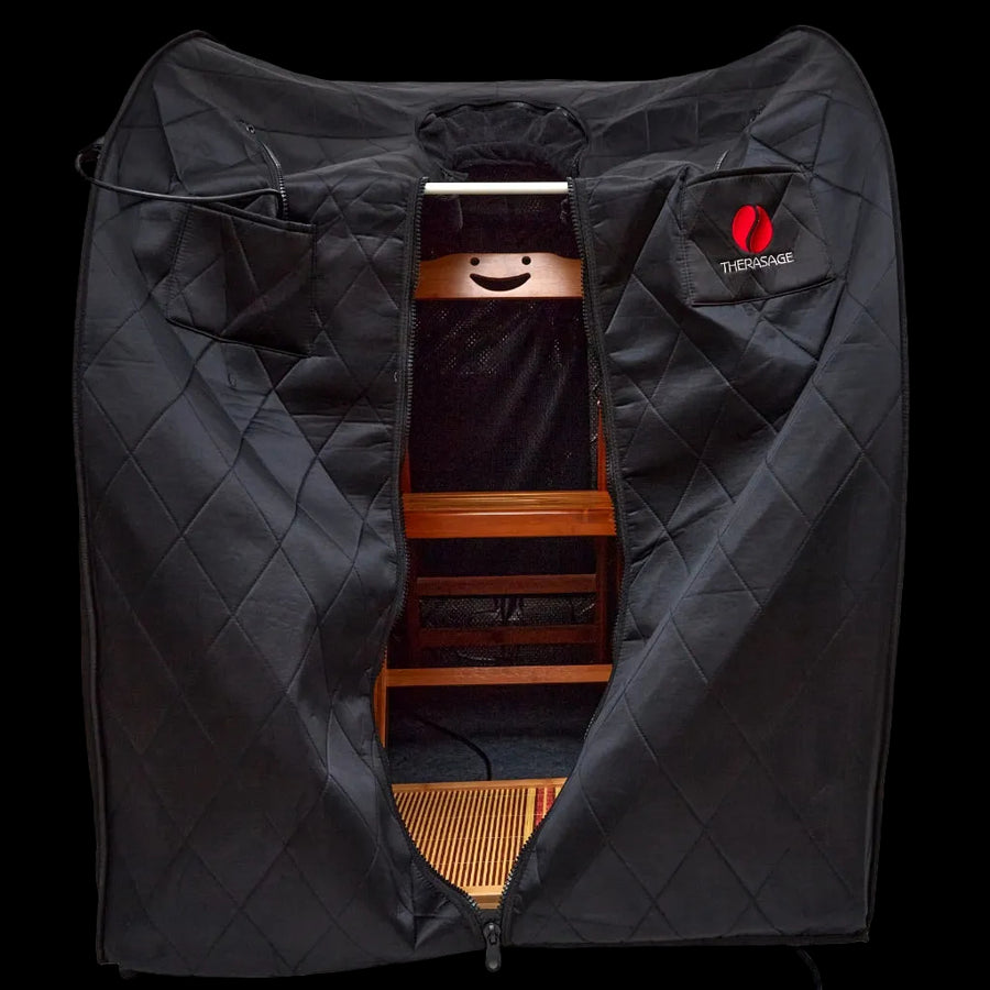 Therasage Thera360 PLUS Portable Full Spectrum Infrared Sauna + Red Light