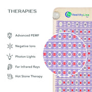 TAJ Bed Series Mattress Toppers | PEMF & Far Infrared Heat Therapy