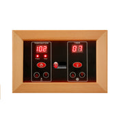 Maxxus 3-Person Low EMF FAR Infrared Sauna — Canadian Hemlock