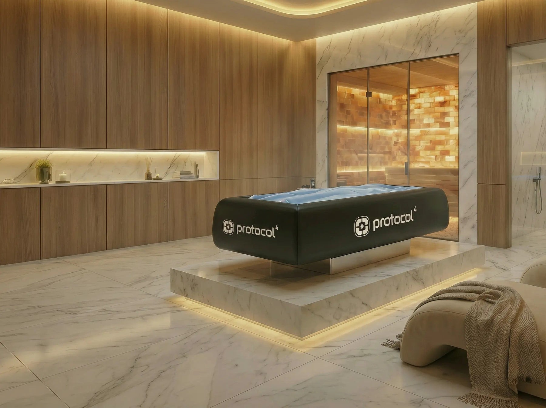 CryoCloud™ Professional Recovery Bed | Advanced Dry Cold Therapy & Float Experience