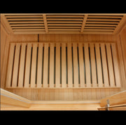 Maxxus 3-Person Low EMF FAR Infrared Sauna — Canadian Red Cedar