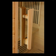 Maxxus 4-Person Low EMF FAR Infrared Sauna — Canadian Hemlock