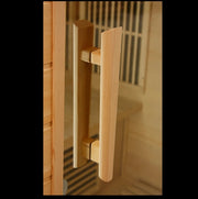 Maxxus 3-Person Low EMF FAR Infrared Sauna — Canadian Hemlock