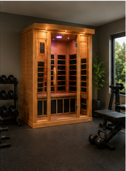Dynamic Lugano 3-Person Low EMF FAR Infrared Sauna