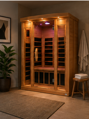 Dynamic Lugano 3-Person Low EMF FAR Infrared Sauna