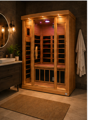 Dynamic Lugano 3-Person Low EMF FAR Infrared Sauna