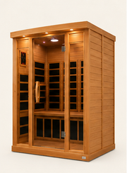 Dynamic Lugano 3-Person Low EMF FAR Infrared Sauna
