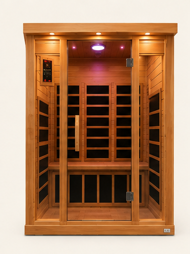 Dynamic Lugano 3-Person Low EMF FAR Infrared Sauna