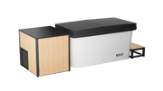 RevX Acrylic X Tub Cold Plunge with LUX High-Performance Chiller & Filtration System