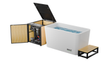 RevX Acrylic X Tub Cold Plunge with LUX High-Performance Chiller & Filtration System